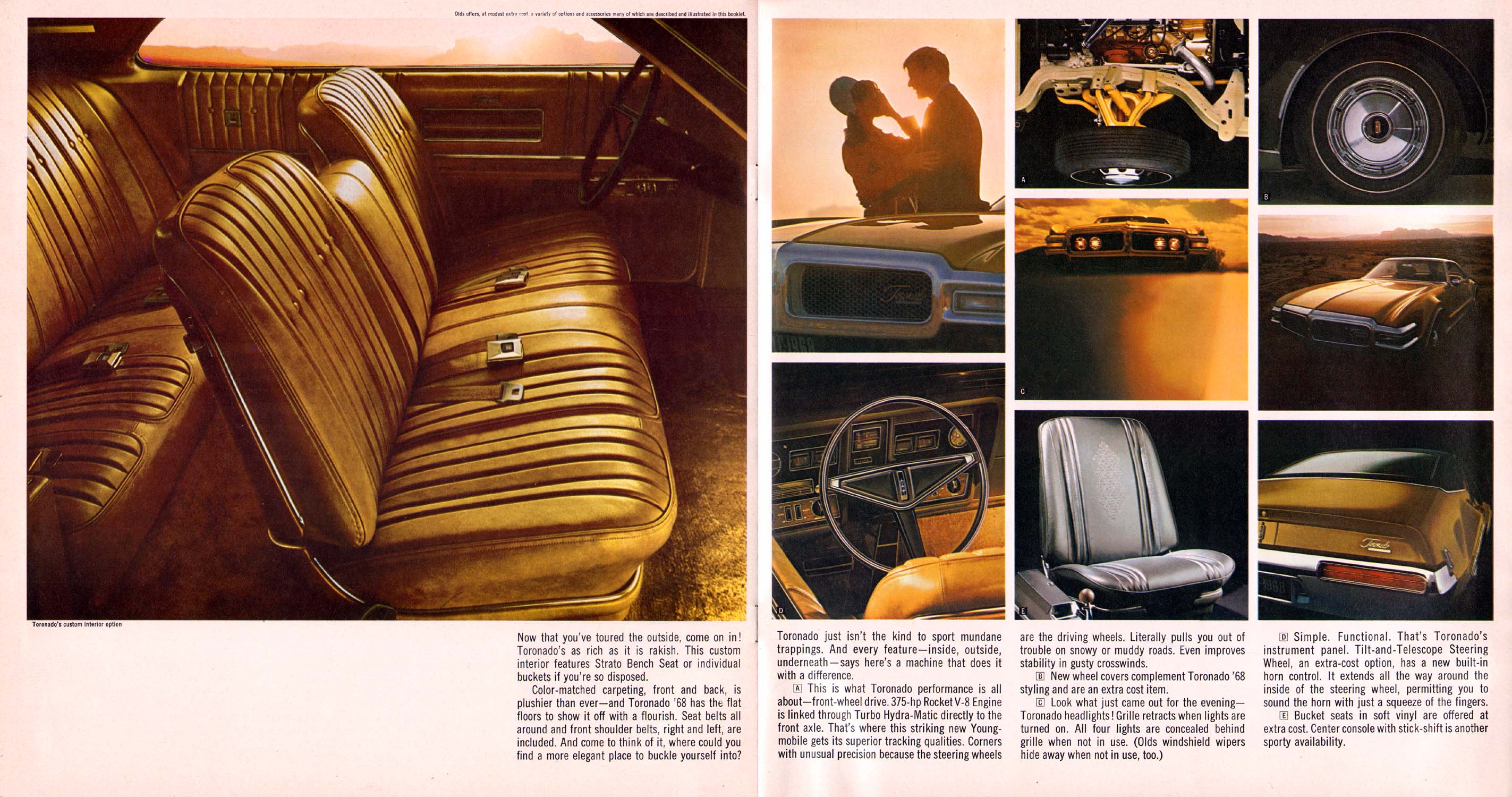 1968 Oldsmobile Sports Cars Brochure Page 7